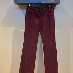 Women's Burgundy Pants